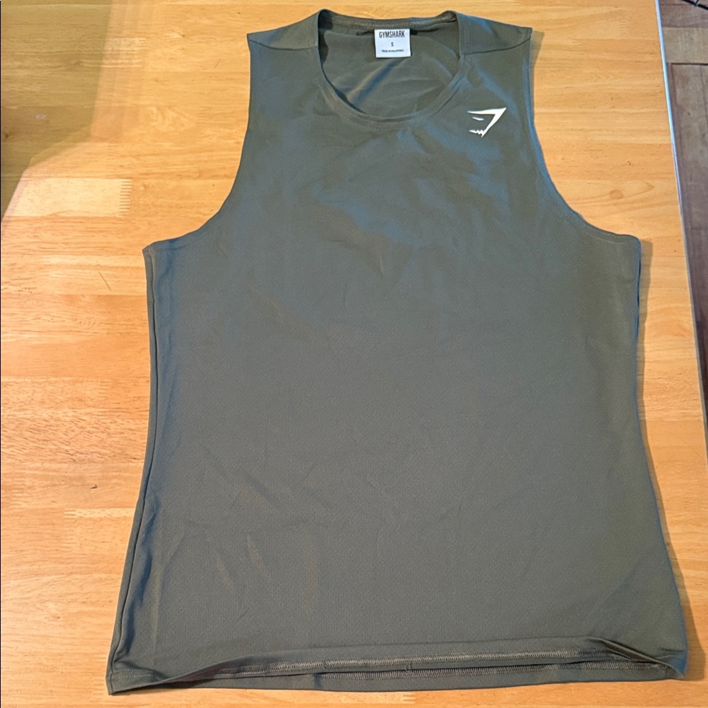 Gymshark Men's Olive Tank Top